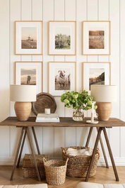 Wallity Conjunto de 6 Pinturas Decorativas enmarcadas Multicolor